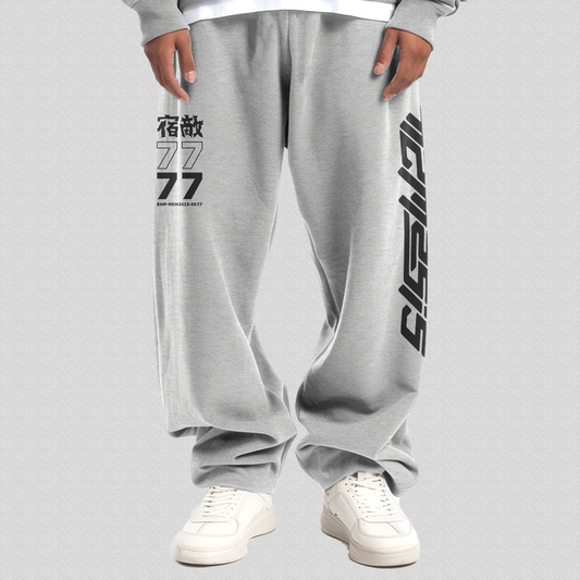 OPTIC FUSION SWEATPANTS (GRAY) - PREORDER