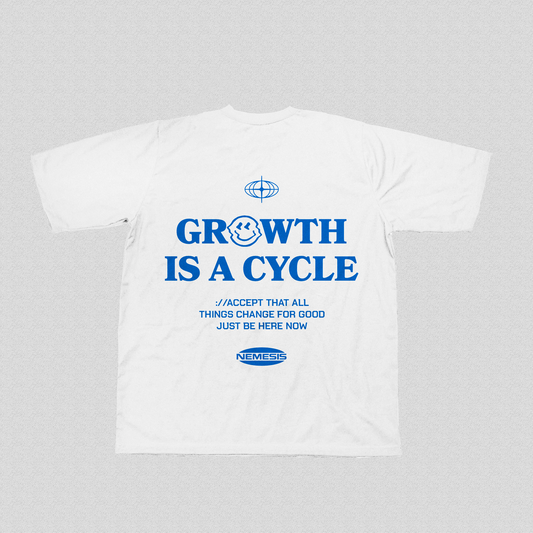 GROWTH IS A CYCLE (WHITE)
