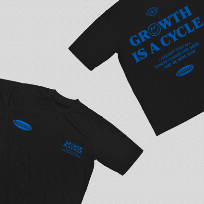 GROWTH IS A CYCLE (BLACK)